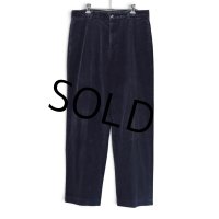 【90’s】ビンテージ【ブルックスブラザーズ】【BROOKS BROTHERS】【346】【ネイビー】【コーデュロイパンツ】【W34×L30】 