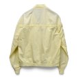 画像5: 【70’s〜80’s】【ビンテージ】【ライトイエロー】【カップショルダー】ダービージャケット【フルジップジャケット】【サイズL程度】<br> (5)
