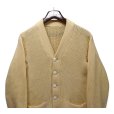 画像3: 【60’s】【ビンテージ】【ローゲージ】【ニットカーディガン】【生成り】【サイズM程度】<br> (3)