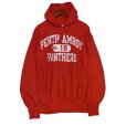 画像3: 【程度良好】【80’s】【USA製】ビンテージ【チャンピオン】【Champion】【REVERSE WEAVE】【PERTH AMBOY PANTHERS】【パーカー】【赤】【サイズXL】 (3)