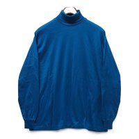 ほぼ未使用】【90’s】【USA製】【ビンテージ】【Cross Creek】【ブルー】【タートルネック】【ロンT】【サイズXL】 