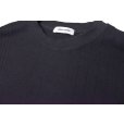 画像3: 【ピエールカルダン】【pierrecardin】【クルーネック】ハリヌキ【長袖カットソー】【黒】【サイズL】<br> (3)