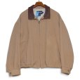 画像1: 【90’s】【USA製】【ビンテージ】【ランズエンド】【LANDS' END】【ウールブルゾン】【レザー襟】【サイズXL】<br> (1)
