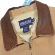 画像3: 【90’s】【USA製】【ビンテージ】【ランズエンド】【LANDS' END】【ウールブルゾン】【レザー襟】【サイズXL】<br> (3)