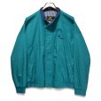 画像1: 【90’s】【ビンテージ】【USA製】【K-Products】ケープロダクツ【Bobcat】【企業ロゴ】【エメラルド】ジップアップブルゾン【サイズL】<br> (1)
