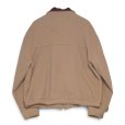 画像4: 【90’s】【USA製】【ビンテージ】【ランズエンド】【LANDS' END】【ウールブルゾン】【レザー襟】【サイズXL】<br> (4)