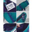 画像2: 【90’s】【USA製】【ビンテージ】【Handcrafted】【ザリガニ刺繍】【コーデュロイ】【トートバッグ】【緑×ネイビー】 (2)