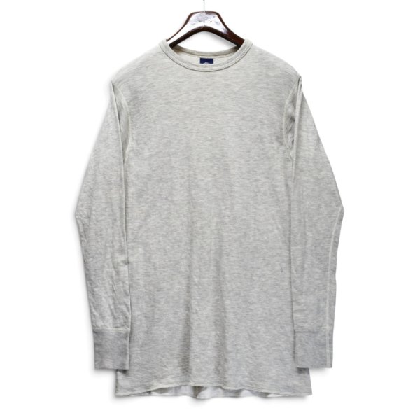 画像1: 【90’s】ビンテージ【USA製】【Duofold】【霜降りグレー】【クルーネック】【ロングTシャツ】【サイズM】 