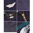 画像2: 【デッドストック】【USA製】ビンテージ【DAN RIVER】【GARDEN STATE HI-WINDERS】【刺繍】【ワークジャケット】【黒】<br> (2)