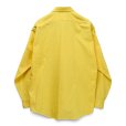 画像3: 【90’s】【ビンテージ】【USA製】【ランズエンド】【LANDS' END】【黄色】【コットンツイルシャツ】【サイズL】<br> (3)