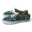 画像3: 【ほぼ未使用】【90’s】【USA製】ビンテージ【バンズ】【VANS】【オーセンティック】【ネルチェック】【緑×紺 チェック】24.0cm~24.5cm程度<br> (3)