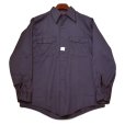 画像1: 【デッドストック】【70’s】ビンテージ【USA製】【ディッキーズ】【Dickies】【ワークシャツ】【こげ茶】【サイズM】<br> (1)