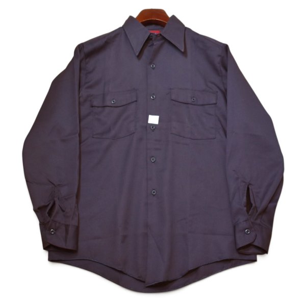 画像1: 【デッドストック】【70’s】ビンテージ【USA製】【ディッキーズ】【Dickies】【ワークシャツ】【こげ茶】【サイズM】 