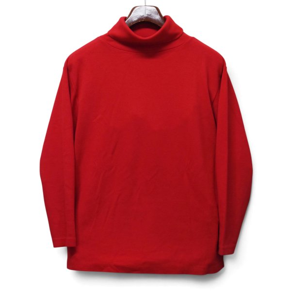 画像1: ビンテージ【アバクロンビー＆フィッチ】【Abercrombie & Fitch】【タートルネック】【長袖Tシャツ】【赤】【サイズM】