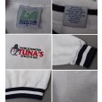 画像2: 【90’s】【ビンテージ】【USA製】【LOVING】【TUNA’S】【スウェット】天竺コットン【白×紺】【リブライン】【サイズXL】<br> (2)