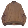 画像5: 【90’s】【トミーヒルフィガー】【TOMMY HILFIGER】【MA-1タイプ】【スエードレザージャケット】【ブラウン】【サイズXL】 (5)