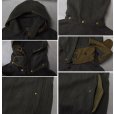 画像3: 【ポロ ラルフローレン】【Polo by Ralph Lauren】【ウール×ナイロンコート】【深緑】【フード付き】【サイズXL】<br> (3)