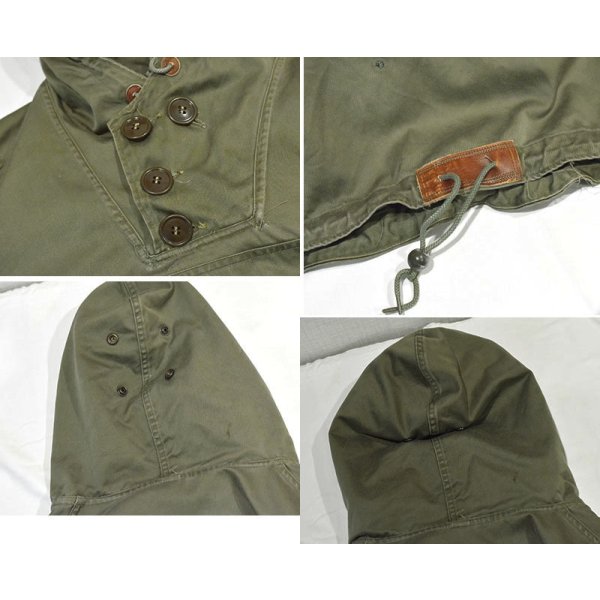 画像2: 【40’s】【ビンテージ】【U.S.ARMY】【M-43】【アノラック】プルオーバー【フィールドパーカー】【サイズM程度】