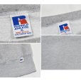 画像2: 【90’s】【ビンテージ】【USA製】【ラッセル】【Russell】【無地スウェット】【グレー】【前V】【サイズXL】 (2)