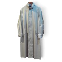 【80’s】ビンテージ【カルバンクライン】【Calvin Klein】【ベージュ】【ロングコート】【フード付き】【サイズUS42】