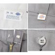 画像2: 【デッドストック】【80’s】【USA製】【ディッキーズ】【Dickies】【ワークパンツ】【グレー】【W34】 (2)