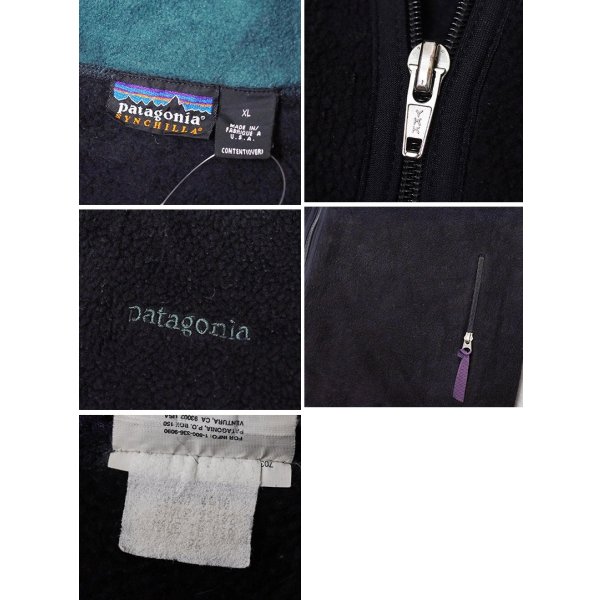 画像2: 【90’s】ビンテージ【パタゴニア】【Patagonia】【シンチラフリースベスト】【ブラック】【サイズXL】