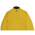 画像3: 【90’s】ビンテージ【オールドギャップ】【GAP】【GAP ATHLETIC】【黄色】【ハーフジップフリース】【サイズXL】<br> (3)