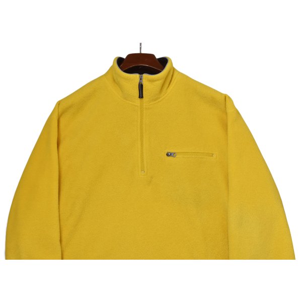 画像3: 【90’s】ビンテージ【オールドギャップ】【GAP】【GAP ATHLETIC】【黄色】【ハーフジップフリース】【サイズXL】 