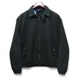画像1: 【90’s】【USA製】【ビンテージ】【ポロ ラルフローレン】【POLO Ralph Lauren】【フリースブルゾン】【フルジップ】【ダークグリーン】【サイズL】 (1)