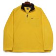 画像1: 【90’s】ビンテージ【オールドギャップ】【GAP】【GAP ATHLETIC】【黄色】【ハーフジップフリース】【サイズXL】<br> (1)