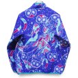 画像4: 【2016年】【パタゴニア】【Patagonia】【シンチラスナップT】【フクロウ柄】【パープル×エメラルド】【サイズL】 (4)