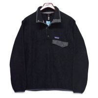 【2017年】【パタゴニア】【Patagonia】【シンチラ】【スナップT】プルオーバーフリース【黒】【サイズM】 