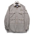 画像1: 【ビンテージ】【ウールリッチ】【Woolrich】【ハンティングシャツ】【多ポケット】【ベージュ】【サイズM】<br> (1)