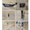 画像2: 【80’s〜】ビンテージ【ラルフローレン】【Ralph Lauren】【ベージュ】【スイングトップ】コットン【ブルゾン】【サイズXL】<br> (2)