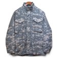 画像1: 【ほぼ未使用】【米軍実物】【U.S.ARMY】【ACU】【M-65】【デジタルカモ】【フィールドジャケット】【S-SHORT】<br> (1)
