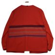 画像7: 【80’s】【ビンテージ】【エルエルビーン】【L.L.Bean】【デニムハンティングジャケット】【コーデュロイ襟】【赤裏地】ライナー付き【サイズL程度】<br> (7)