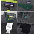 画像2: 【2015年】【パタゴニア】【Patagonia】【シンチラ】【スナップT】【チャコールグレー×緑】プルオーバー【フリース】【サイズL】<br> (2)