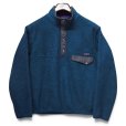 画像1: 【90’s】ビンテージ【パタゴニア】【Patagonia】【シンチラ】【スナップT】前立てナイロン【緑】プルオーバー【フリース】【サイズS】<br> (1)
