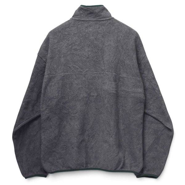 画像4: 【2015年】【パタゴニア】【Patagonia】【シンチラ】【スナップT】【チャコールグレー×緑】プルオーバー【フリース】【サイズL】 