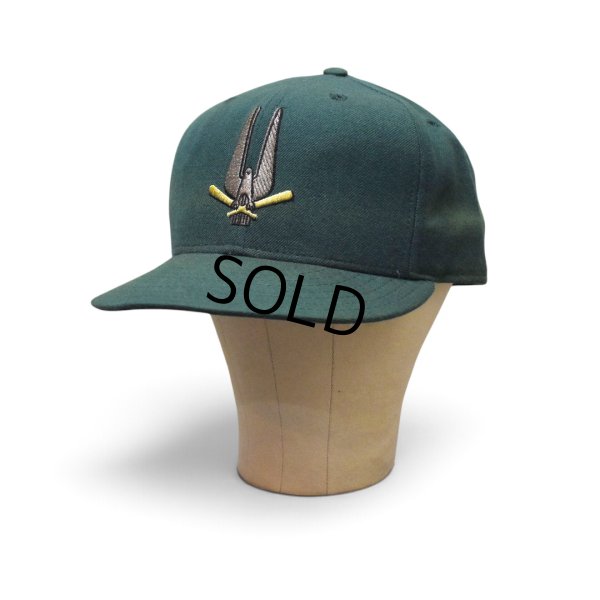 画像1: 【程度良好】【USA製】【ニューエラ】【NEW ERA】【the 5950】【マイナーリーグ】【ウールBBキャップ】【緑】【サイズ7 1/2】 