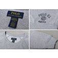 画像2: 【ポロ ラルフローレン】【POLO RALPH LAUREN】【グレー】【ロゴ入り】【ラグランスリーブ】【クルーネックスウェット】【サイズL】<br> (2)