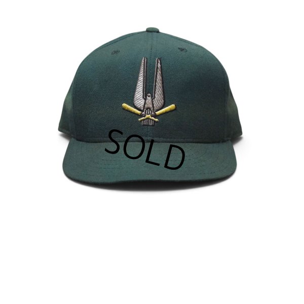 画像3: 【程度良好】【USA製】【ニューエラ】【NEW ERA】【the 5950】【マイナーリーグ】【ウールBBキャップ】【緑】【サイズ7 1/2】 