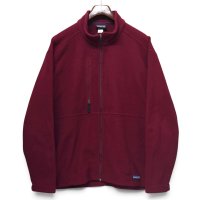 【パタゴニア】【Patagonia】【SYNCHILLA】【えんじ】【ジップアップフリースジャケット】フルジップ【サイズXL】 