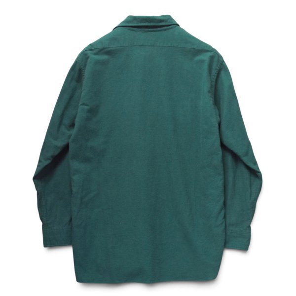 画像3: 【90’s】ビンテージ【エルエルビーン】【L.L.Bean】【緑】【シャモアクロスシャツ】【サイズ16 1/2】 