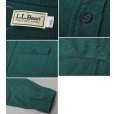 画像2: 【90’s】ビンテージ【エルエルビーン】【L.L.Bean】【緑】【シャモアクロスシャツ】【サイズ16 1/2】<br> (2)