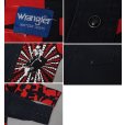 画像2: 【ラングラー】【Wrangler】【黒×赤】【カウボーイグラフィック】【ロデオ】【ウエスタンシャツ】【サイズL程度】<br> (2)