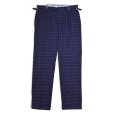 画像1: 【ブルックスブラザーズ】【Brooks Brothers】【紺×赤チェック】【1タック】【スラックス】【サイドアジャスター】【W34】<br> (1)