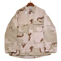 【デッドストック】【米軍】【US ARMY】【デザートカモ】【3カラーデザート】【BDUジャケット】【リップストップ】【サイズM-R】 