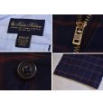 画像2: 【ブルックスブラザーズ】【Brooks Brothers】【紺×赤チェック】【1タック】【スラックス】【サイドアジャスター】【W34】<br> (2)