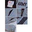 画像2: 【米軍】【US ARMY】【IPFU】【SKILCRAFT】スキルクラフト【ARMY刺繡】【グレー×黒】フルジップ【ナイロンジャケット】【サイズXL程度】<br> (2)